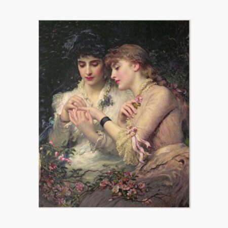 Item preview, Sapphic Painting designed and sold by VanillaBubble.