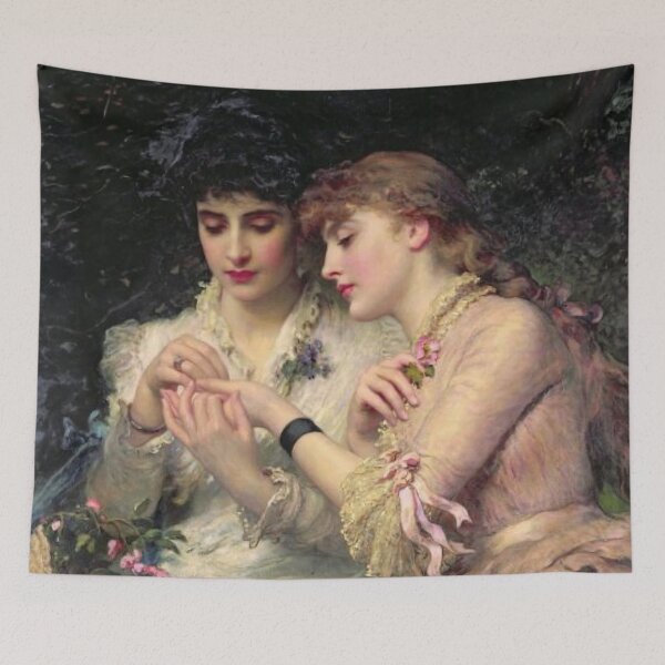 Item preview, Sapphic Painting designed and sold by VanillaBubble.