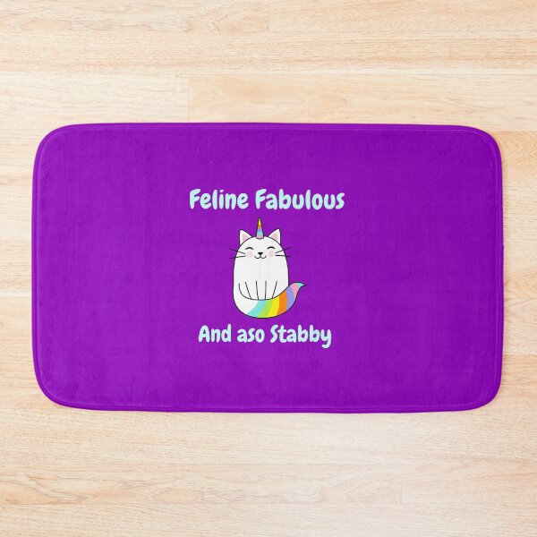 Item preview, Feline fabulous and also stabby designed and sold by Vanissa Berg.