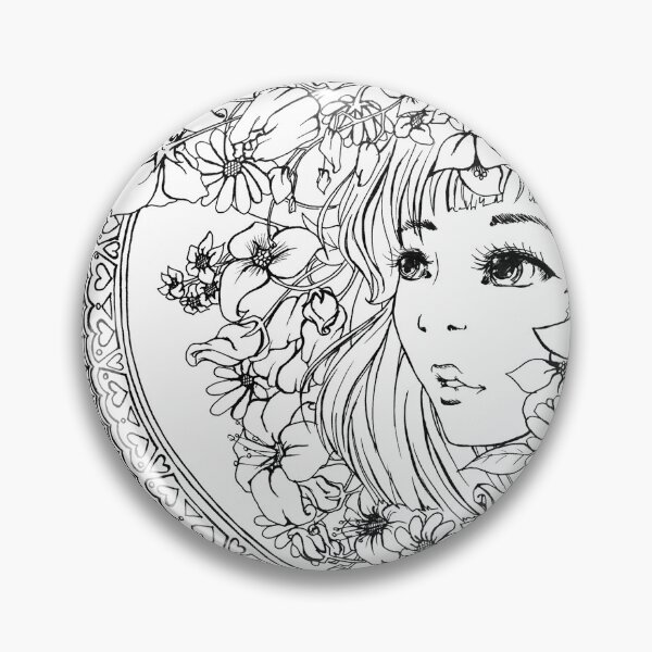 Item preview, Floral Face designed and sold by NaleeB.