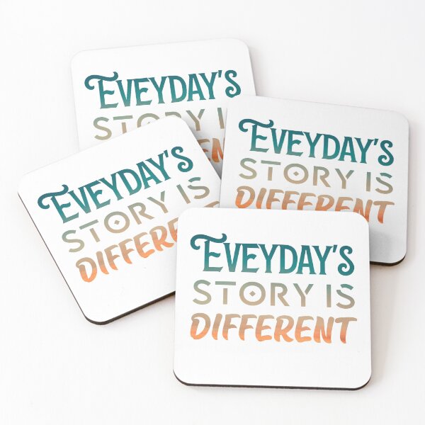 Item preview, Everyday story is different sticker  designed and sold by KGN  CREATIVITY.