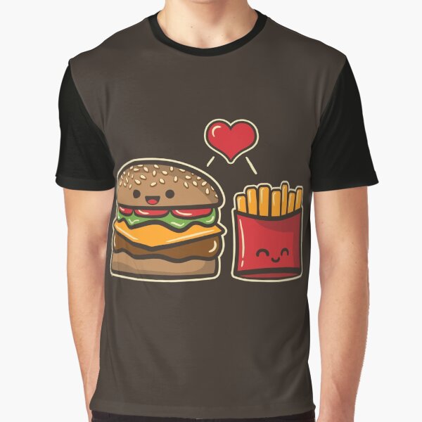 Absolute Cult Fishbiscuit Womens Burger and Fries Sweatshirt Absolute Cult Fishbiscuit Womens Burger and Fries Sweatshirt