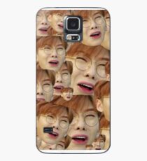 Funda/vinilo para Samsung Galaxy Monsta x collage de cara