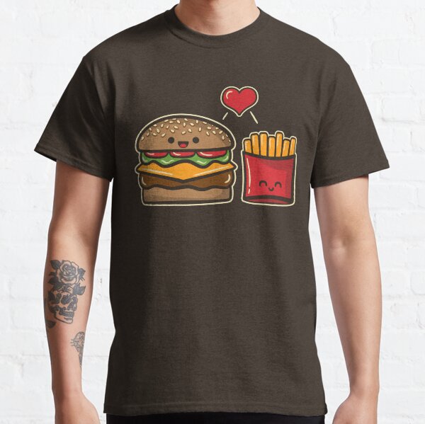 Burger and Fries Classic T-Shirt