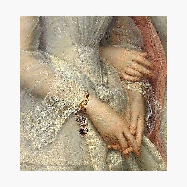 Artikel-Vorschau von Sapphic Hands Painting, designt und verkauft von VanillaBubble.