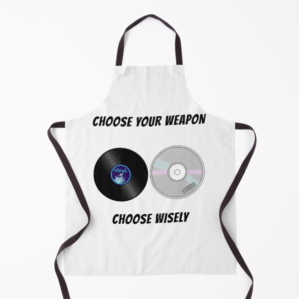 Item preview, Choose Your Weapon Vinyl CD Retro Music Artwork designed and sold by TeesByMark.