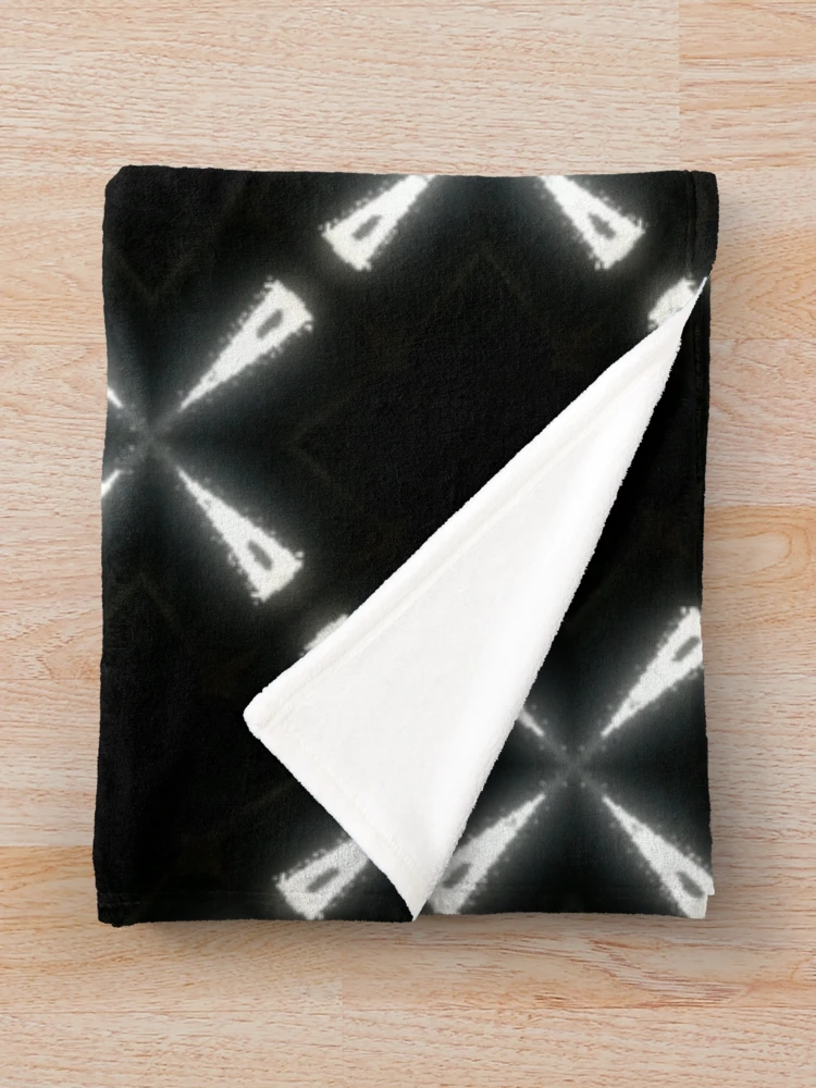 Thumbnail 3 of 6, Throw Blanket, geometric Net Pattern designed and sold by PrimeScripts.