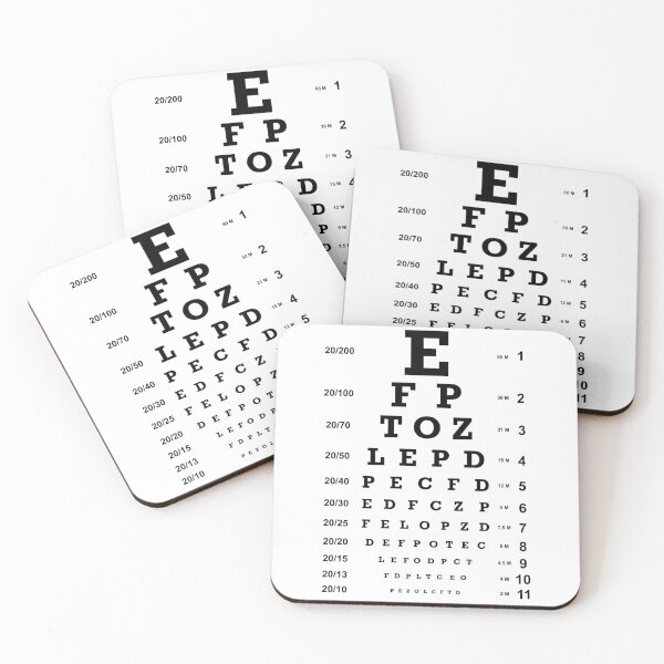 Item preview, Optician Eye Test Ophthalmologist Chart designed and sold by LouiseLamoure.