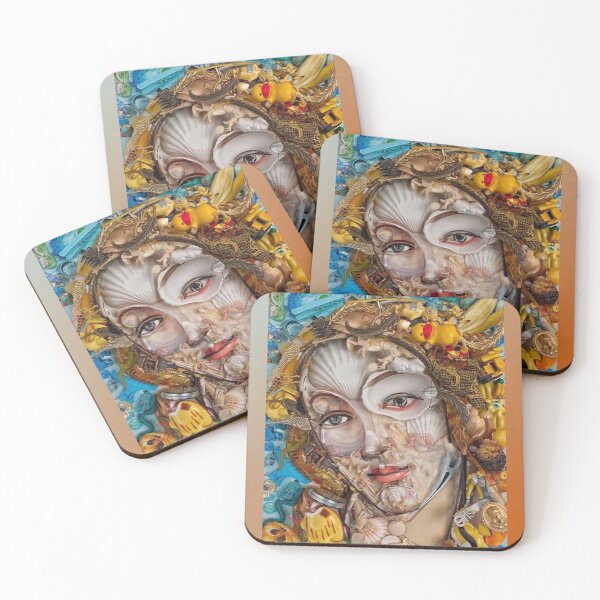 Item preview,  drawing human face from sea creatures designed and sold by 42youbest.