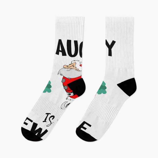 Artikelvorschau, Naughty Is The New Nice Graphic Tee Frauen T-Shirt Tumblr Kleidung Hipster Shirts Siebdruck Lustige T-Shirts für Teenager Teenager Geschenk für sie entworfen und verkauft von Noui Barka.