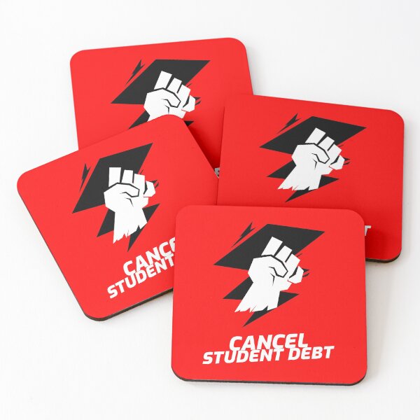 Item preview, Cancel Student Debt Protest Saying with Hands Clenched designed and sold by SocialStreet.