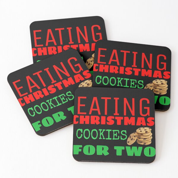 Item preview, EATING CHRISTMAS COOKIES FOR TWO, CHRISTMAS SHIRT GIFT designed and sold by ASsi-Eve.