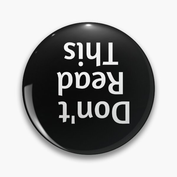 Item preview, Don't read this, reading is a ticket to adventure designed and sold by DiensDesign.
