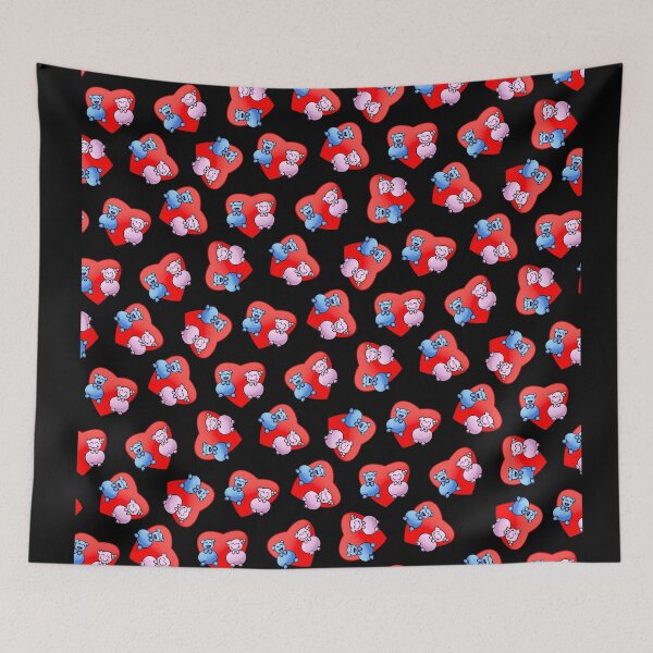 Item preview, Melio and Melia tiled design designed and sold by Redinsart.
