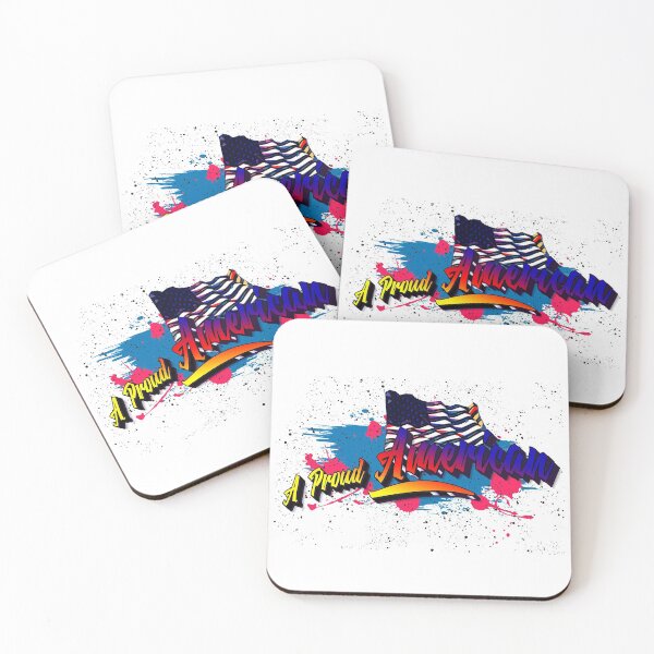 Item preview, "A Proud American" Design Shirt designed and sold by scribblelife.