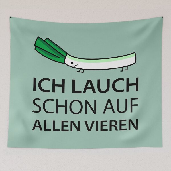 Item preview, Funny leek in stress designed and sold by spontania.