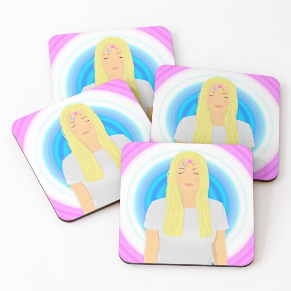 Item preview, Vania Zen with colorful background designed and sold by Edekad.