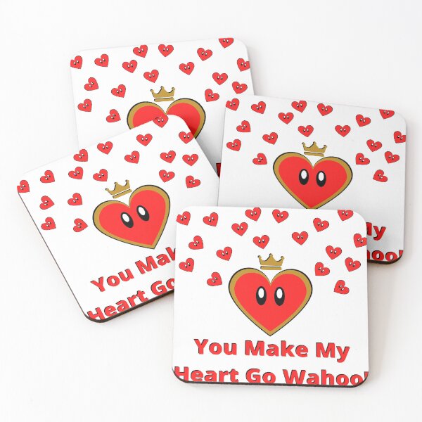 Item preview, You Make My Heart Go Wahoo! Red designed and sold by Bootscauch.
