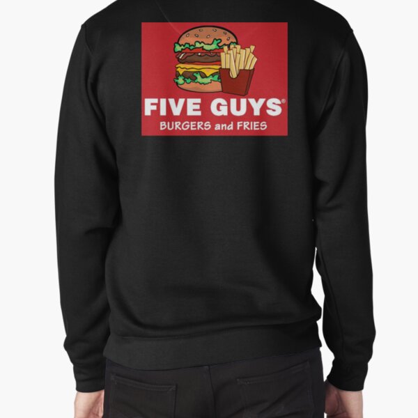 FIVE GUYS Burgers and Fries Logo Pullover Sweatshirt