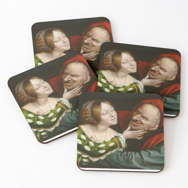 Item preview, Ill-Matched Lovers by Quentin Massys designed and sold by jwebmarket.