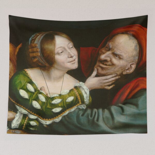 Item preview, Ill-Matched Lovers by Quentin Massys designed and sold by jwebmarket.