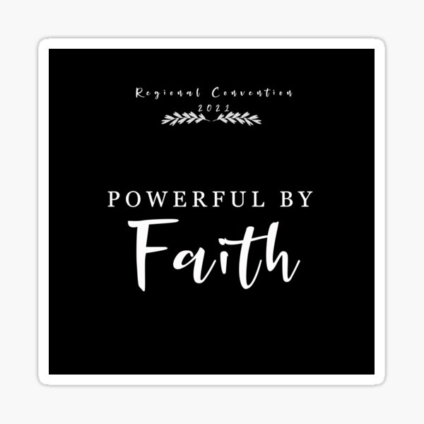 Item preview, Regional Convention 2021 - Black and White Plain Design designed and sold by Yesido.