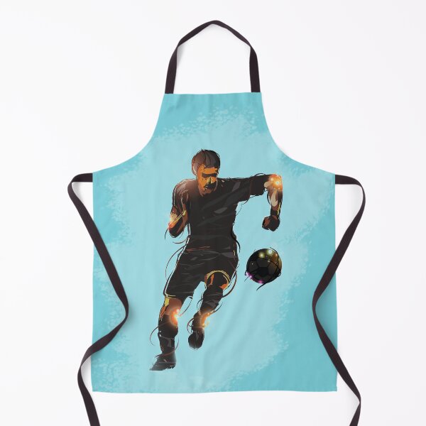Item preview, Footballer running with the ball designed and sold by wazoosi.