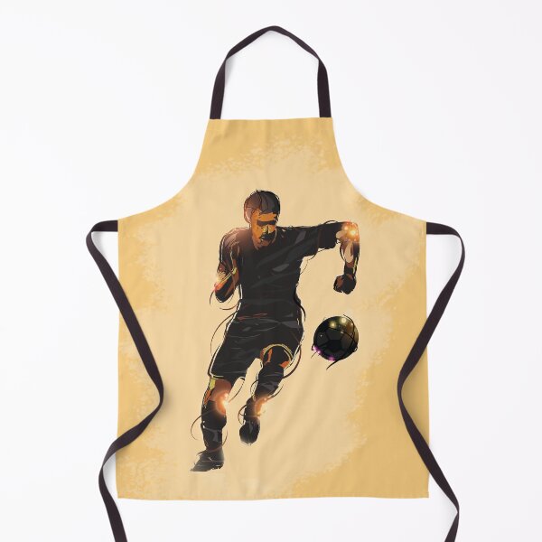 Item preview, Footballer running with the ball designed and sold by wazoosi.
