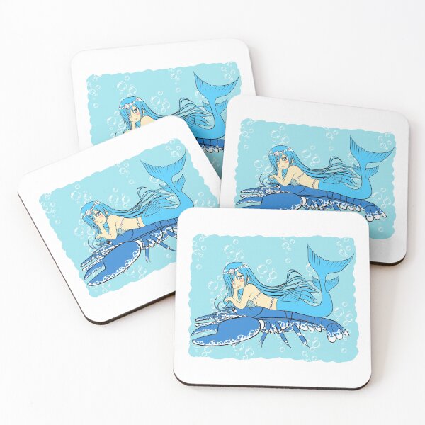 Item preview, Mermaid with Blue Lobster designed and sold by TeriyakiPigeon.