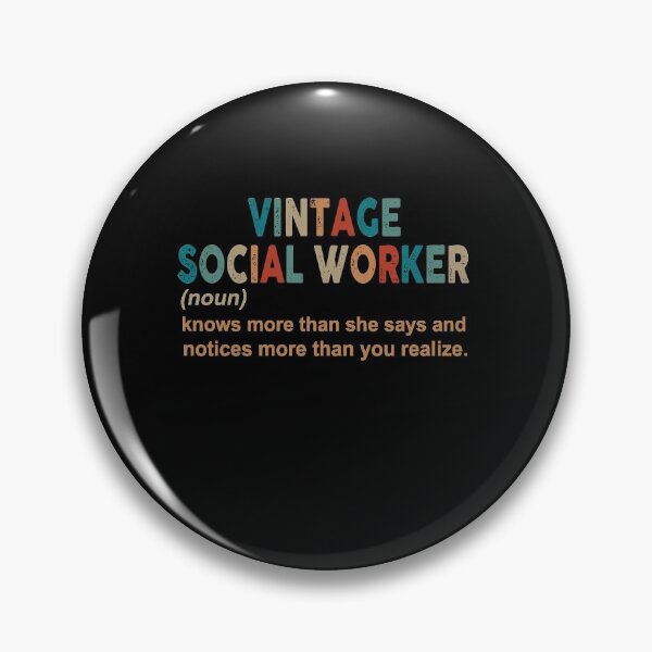 Item preview, vintage social worker- noun designed and sold by LQTDesigns.