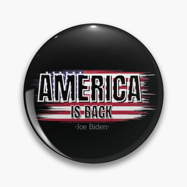 Item preview, America Is Back Joe Biden Said, Joe Biden words designed and sold by Beam8989.