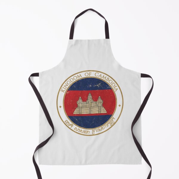 Item preview, Vintage Kingdom of Cambodia Asia Asian Flag W designed and sold by DragonXX.