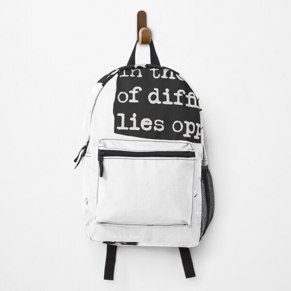 Item preview, In the middle of difficulty lies opportunity. Albert Einstein designed and sold by Ariana Mila -  Awesome quotes.