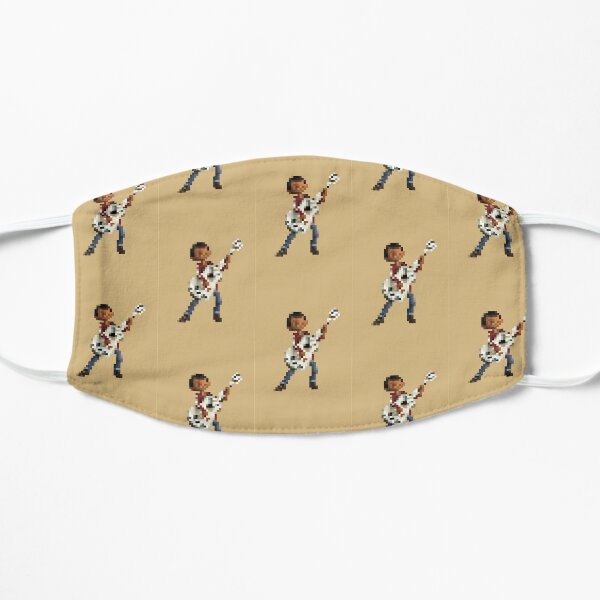 Miguel and his guitar, Coco, Pixel Art Scarf by ideth illustration