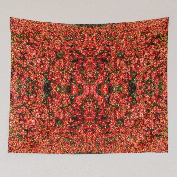 Item preview, Red Blossom Begonia Pattern designed and sold by Radibor78.