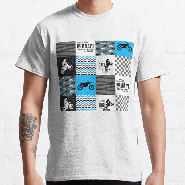 MOTOCROSS BRAAAP BLUE Classic T-Shirt