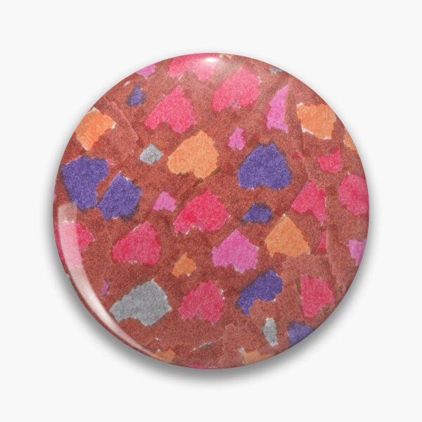 Item preview, abstract pattern of red and purple hearts designed and sold by FotoKistochka.