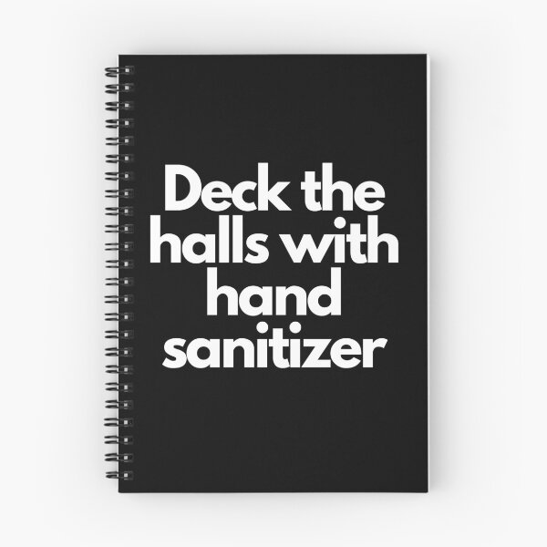 Item preview, Deck the halls with hand sanitizer designed and sold by Trend Emporium.