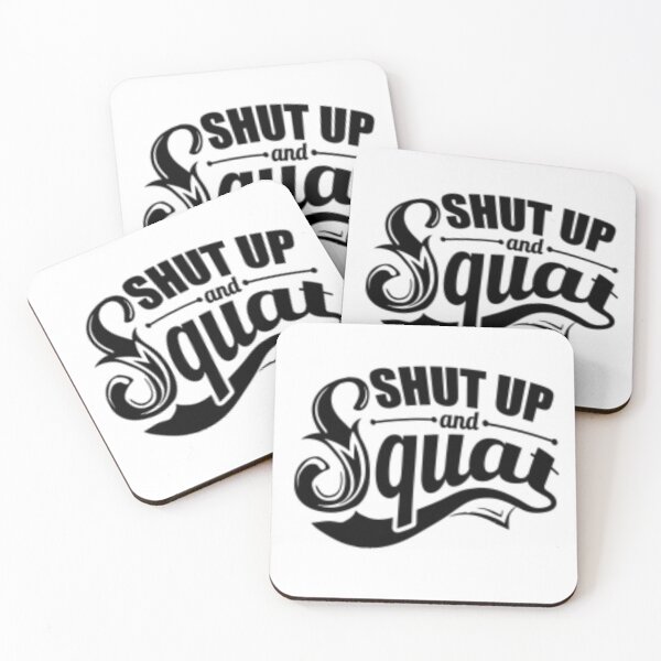 Item preview, Sh*t up and squat designed and sold by Roisin678.