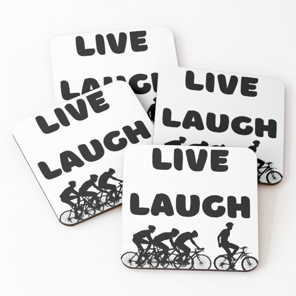 Item preview, Live Laugh Ride designed and sold by Hatomomox.