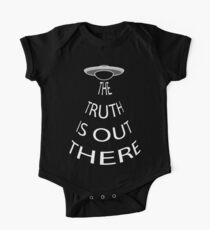 The Truth is Out There (Black) One Piece - Short Sleeve