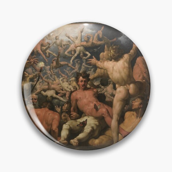 Item preview, The Fall of the Titans (The Titanomachia) by Cornelis Cornelisz. van Haarlem designed and sold by jwebmarket.