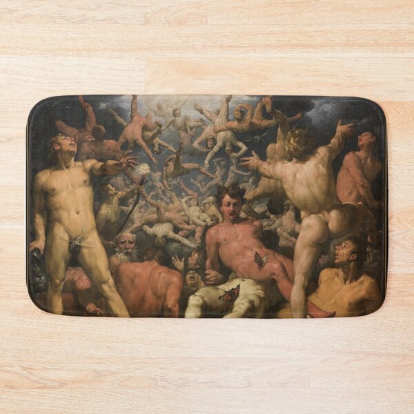 Item preview, The Fall of the Titans (The Titanomachia) by Cornelis Cornelisz. van Haarlem designed and sold by jwebmarket.