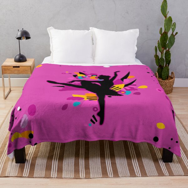 Item preview, Recorte colorido de bailarina rosa vivo designed and sold by XOOXOO.