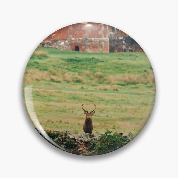 Item preview, Deer in front of castle designed and sold by Fionamp.