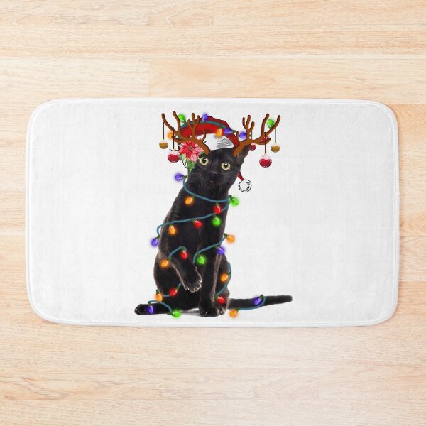 Item preview, Black Cat Christmas Light designed and sold by royaltea111.