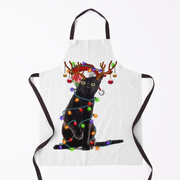 Item preview, Black Cat Christmas Light designed and sold by royaltea111.
