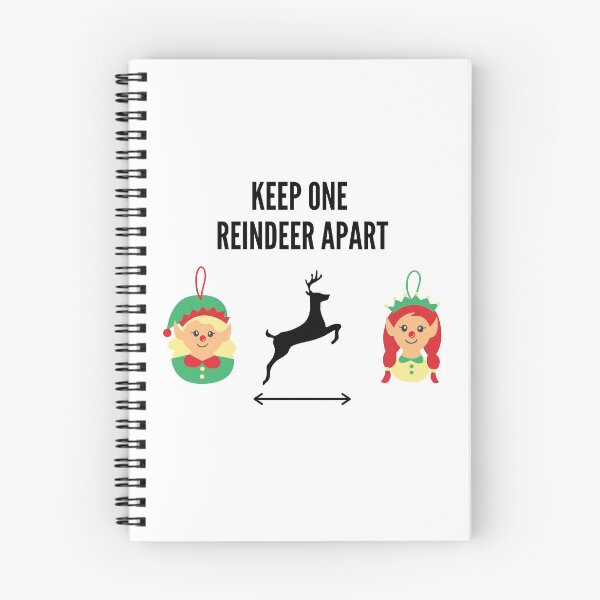 Item preview, Keep One Reindeer Apart designed and sold by HeyFellowKids.