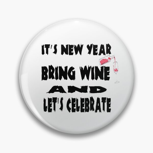 Item preview, its new year bring wine and lets celebrate  designed and sold by ibrastore.