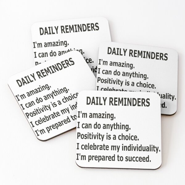 Item preview, Believe In Yourself - Daily Reminders designed and sold by Peace Cyebukayire.